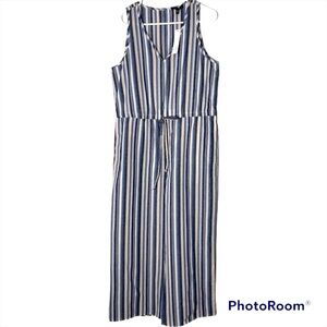 Anthropolgie DREW Striped Linen Blend Drawstring